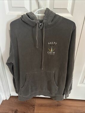 Salty Crew Grey Pullover Hoodie